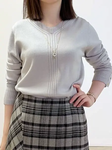 J.PRESS LADIES 金子 コーディネート画像