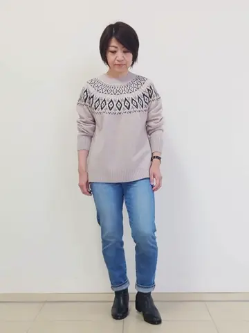 J.PRESS LADIES スタッフ コーディネート画像