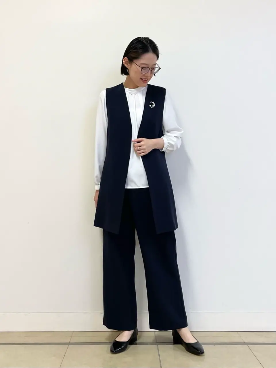 J.PRESS LADIES 佐藤 コーディネート画像