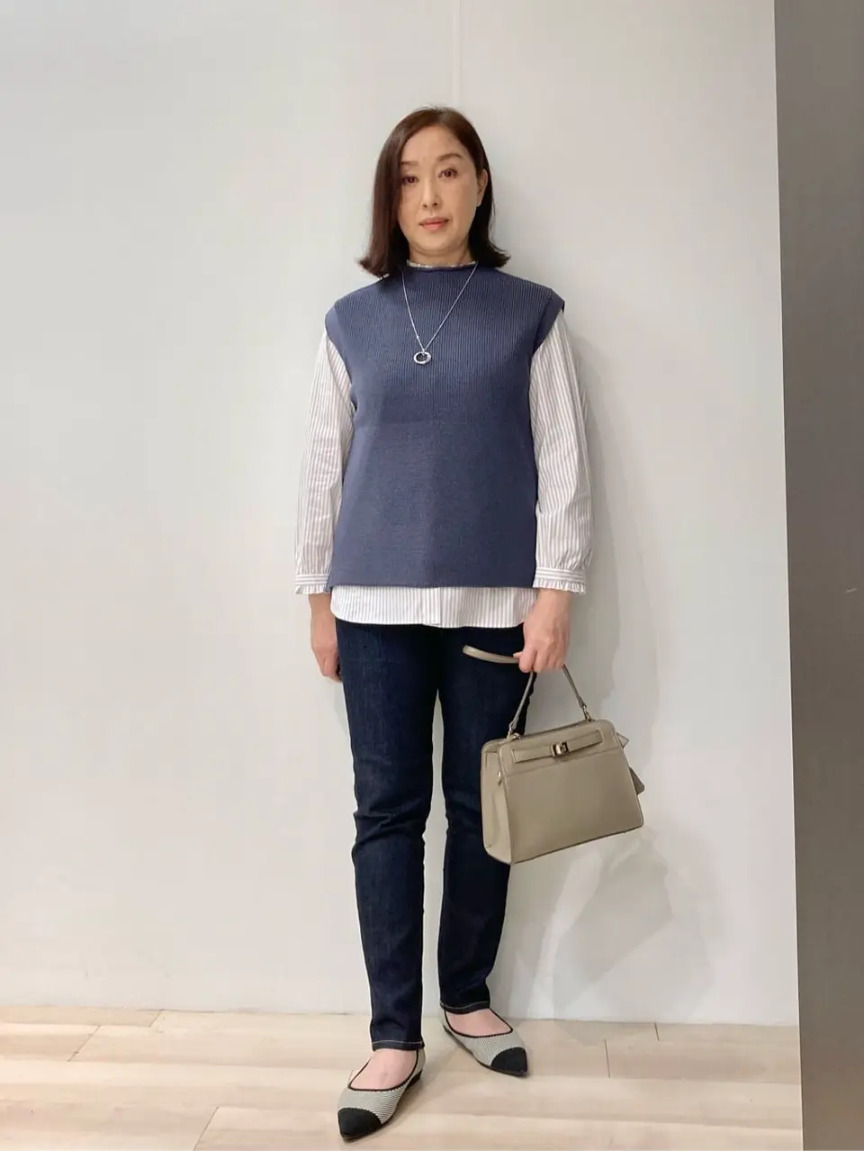 J.PRESS LADIES スタッフ コーディネート画像