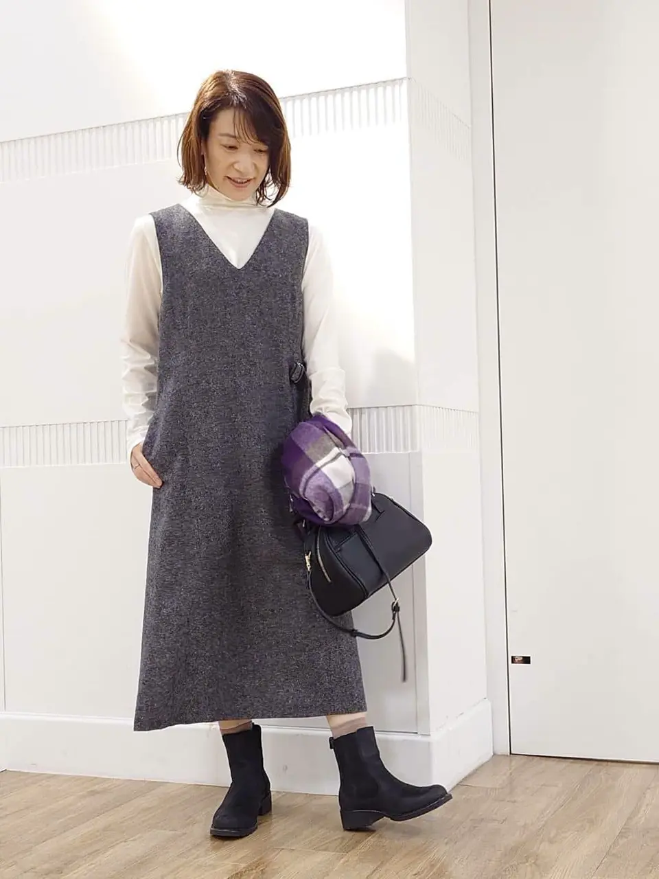 J.PRESS LADIES スタッフ コーディネート画像