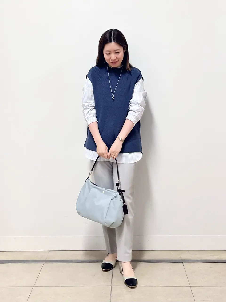 J.PRESS LADIES 金子 コーディネート画像