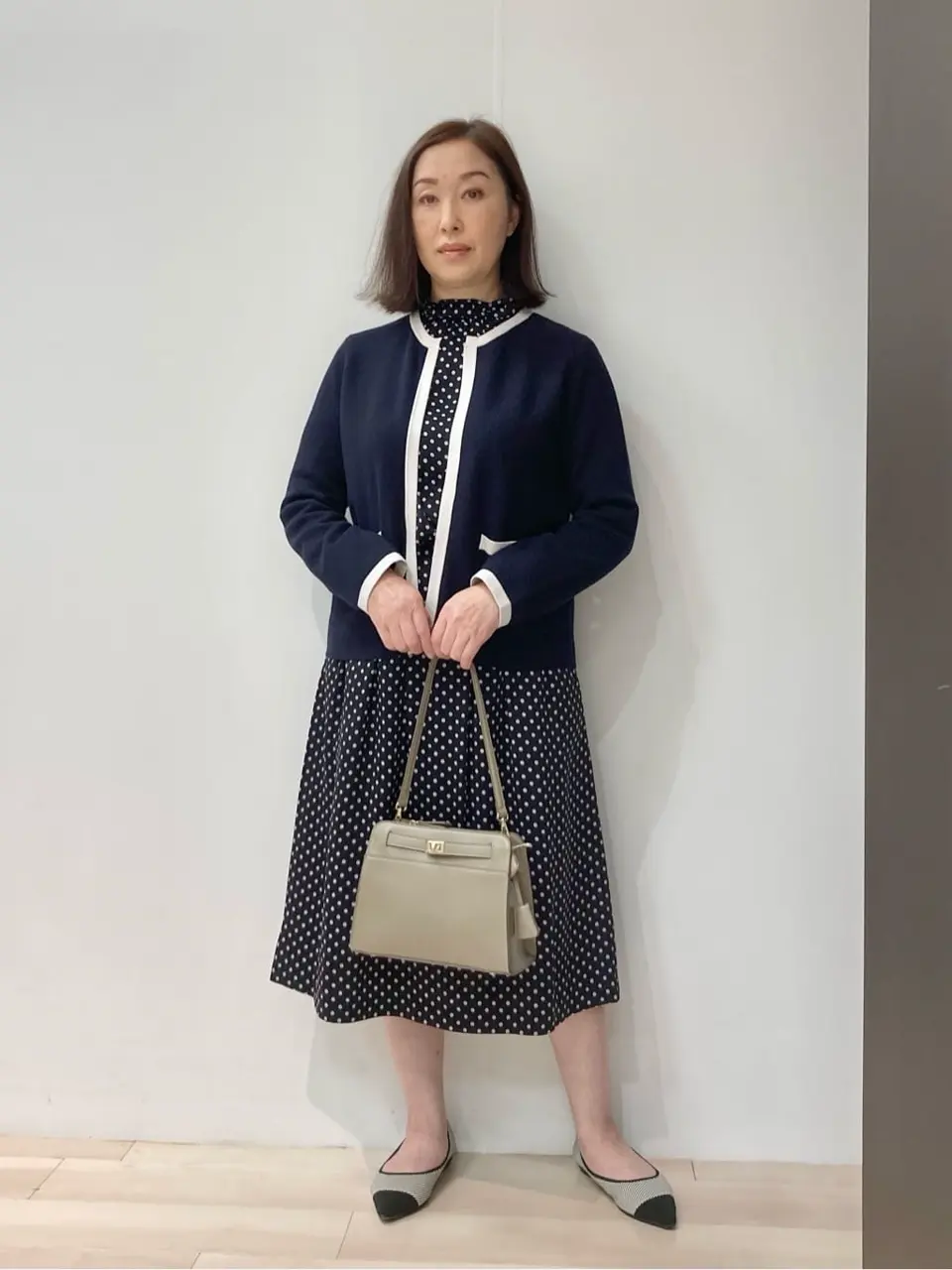 J.PRESS LADIES スタッフ コーディネート画像