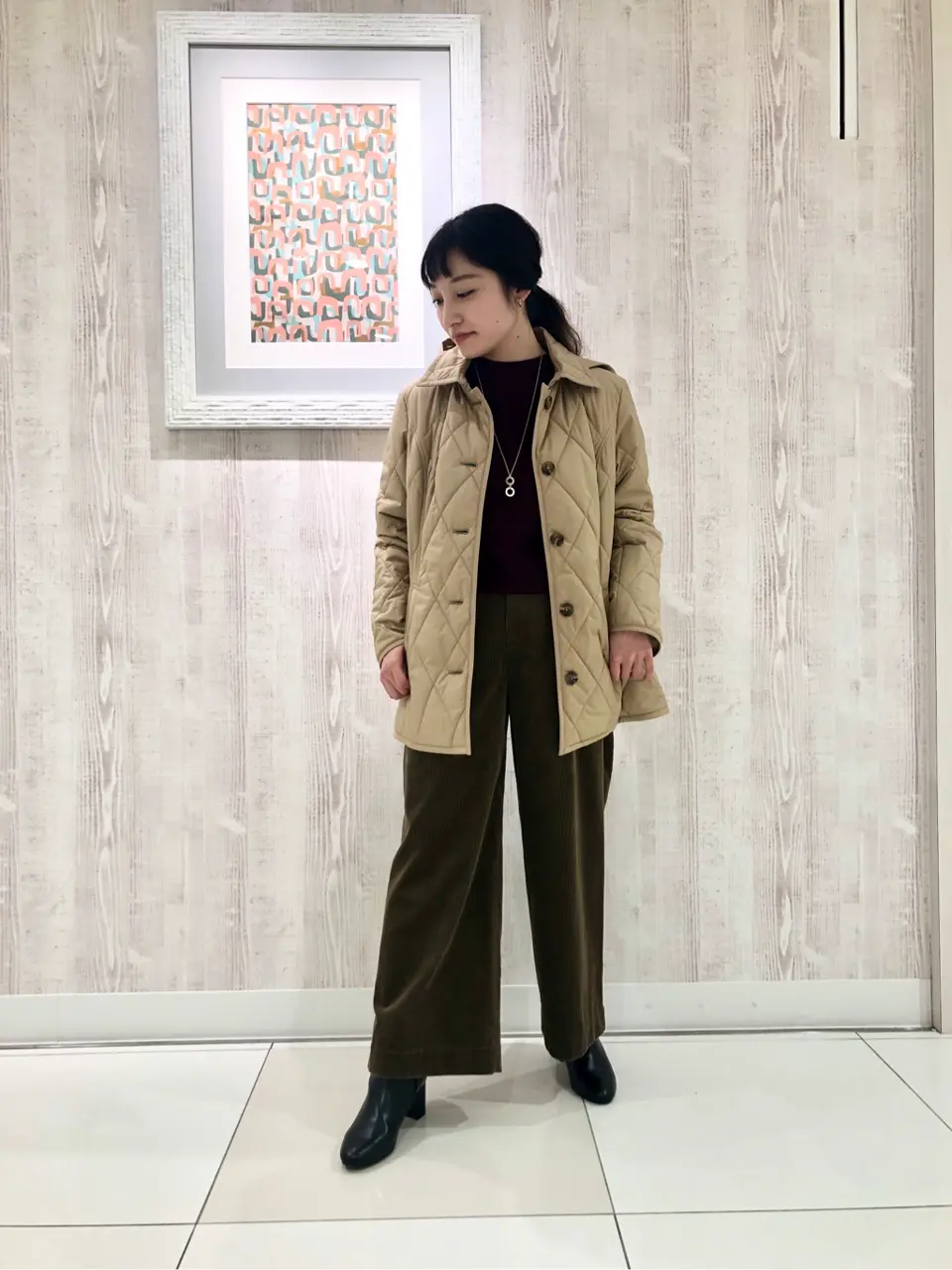  スタッフ コーディネート画像