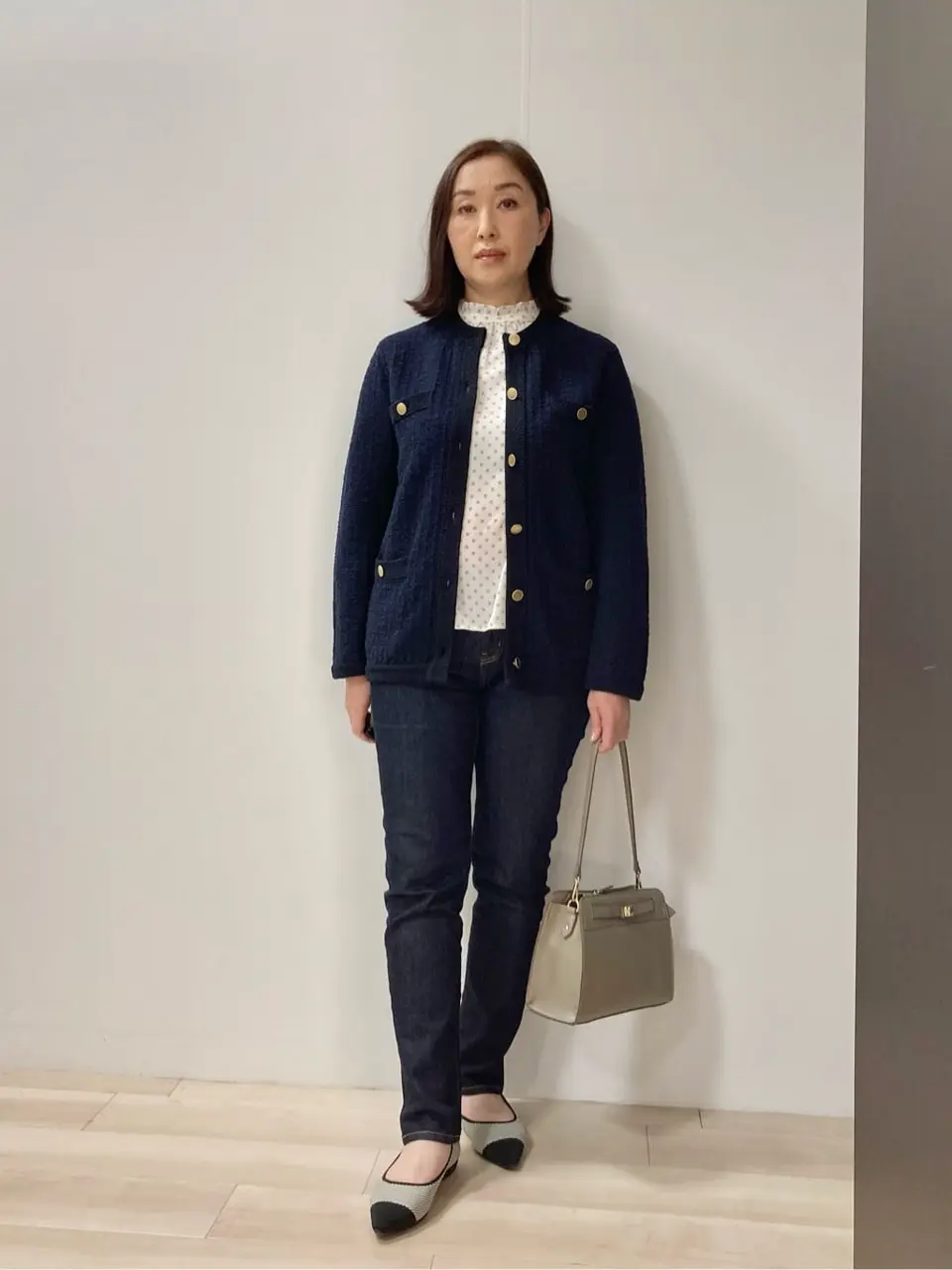 J.PRESS LADIES スタッフ コーディネート画像