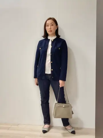 J.PRESS LADIES スタッフ コーディネート画像