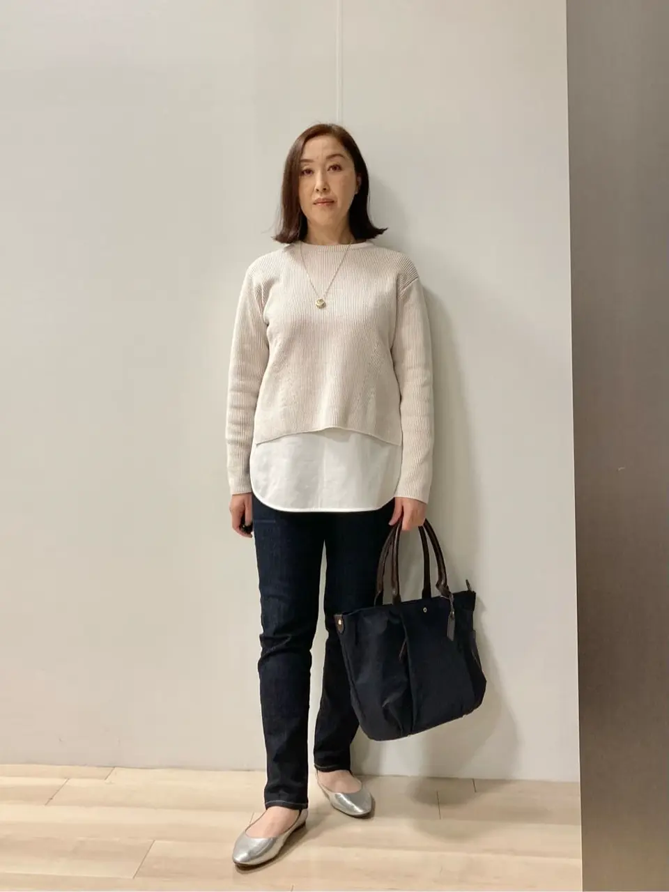 J.PRESS LADIES スタッフ コーディネート画像