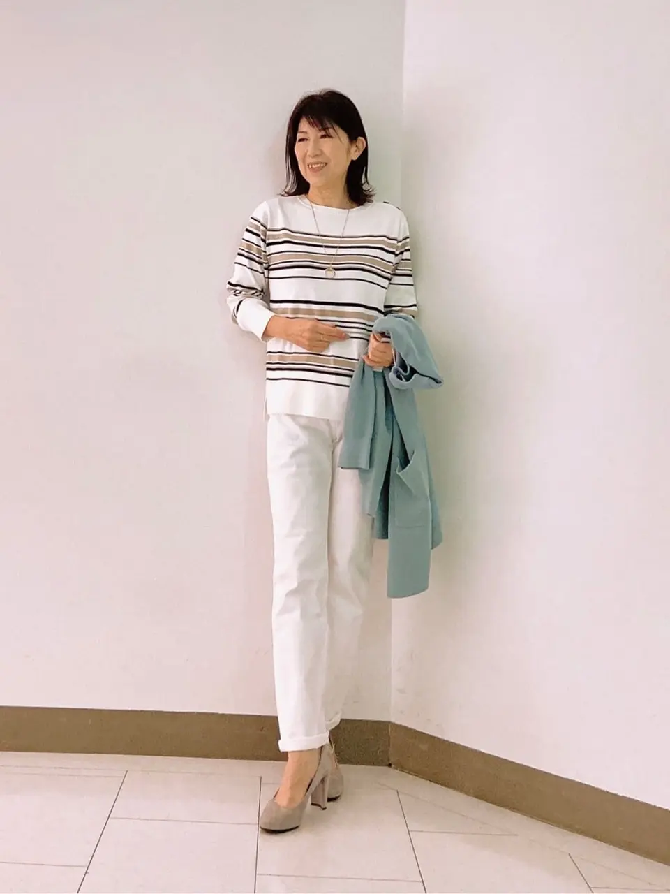 J.PRESS LADIES KAZU コーディネート画像