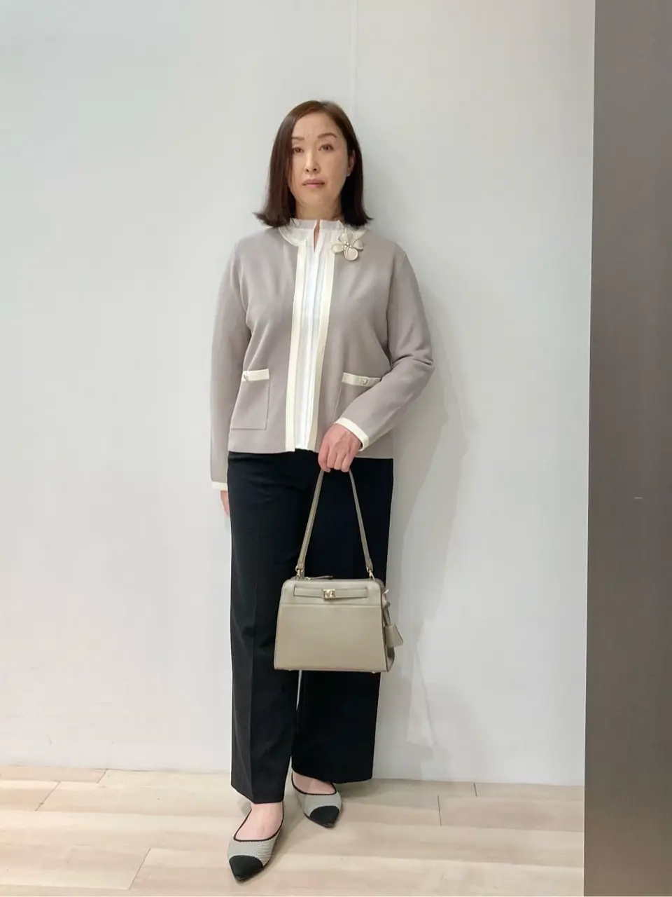 J.PRESS LADIES スタッフ コーディネート画像