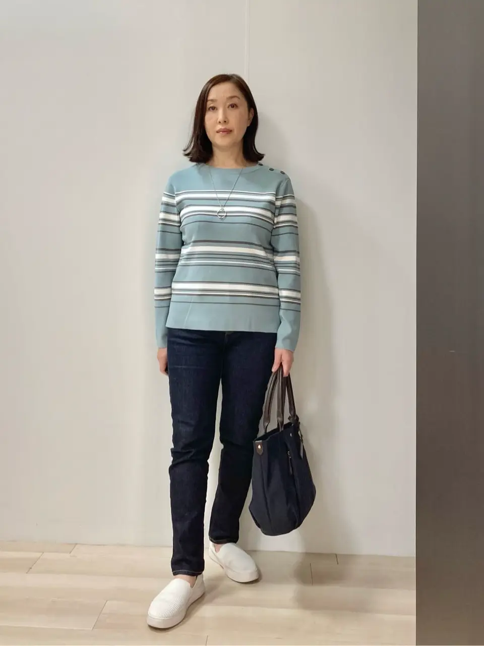 J.PRESS LADIES スタッフ コーディネート画像