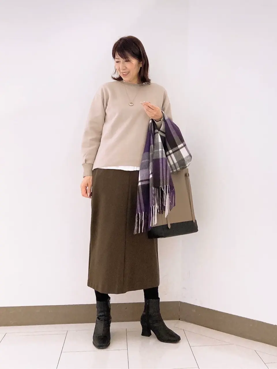 J.PRESS LADIES KAZU コーディネート画像