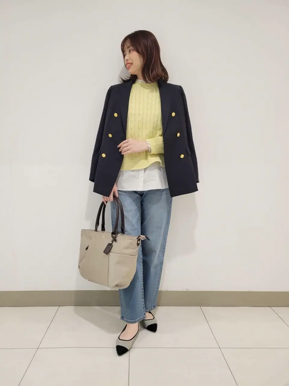 J.PRESS LADIES スタッフ コーディネート画像