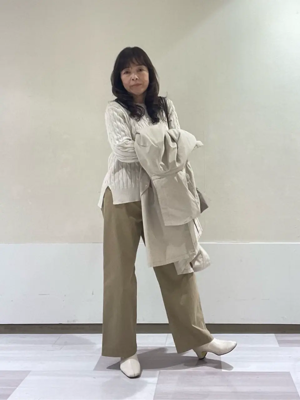 J.PRESS LADIES 蛭川 コーディネート画像