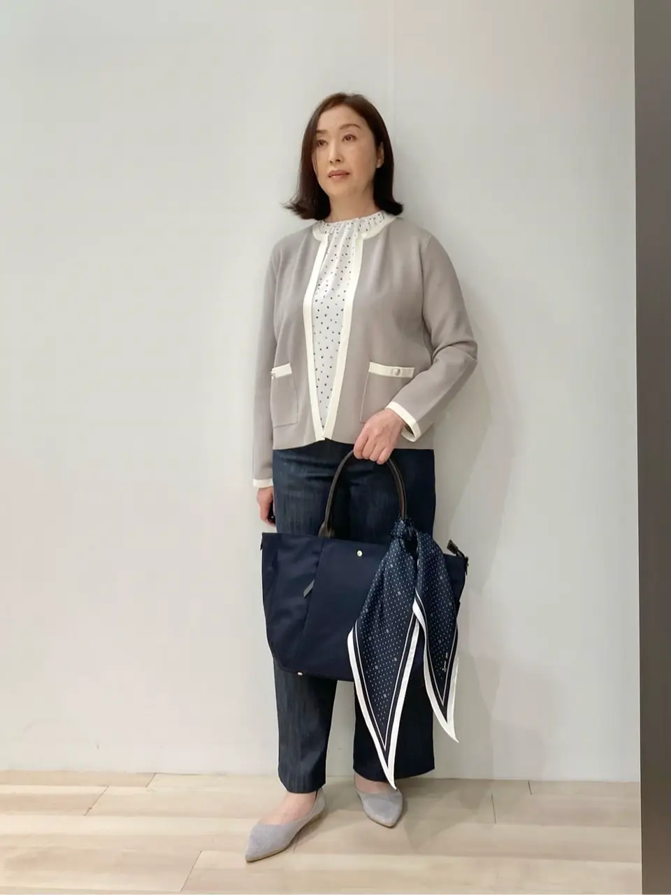 J.PRESS LADIES スタッフ コーディネート画像