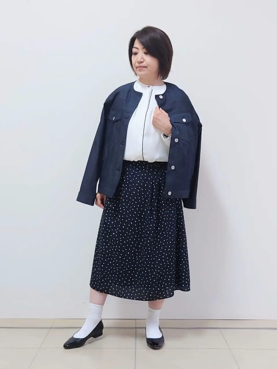 J.PRESS LADIES スタッフ コーディネート画像