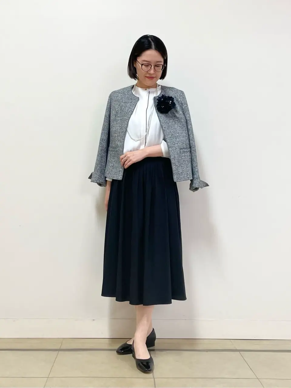 J.PRESS LADIES 佐藤 コーディネート画像