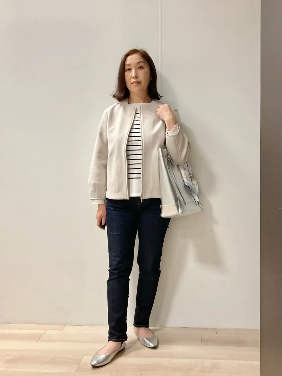 J.PRESS LADIES スタッフ コーディネート画像