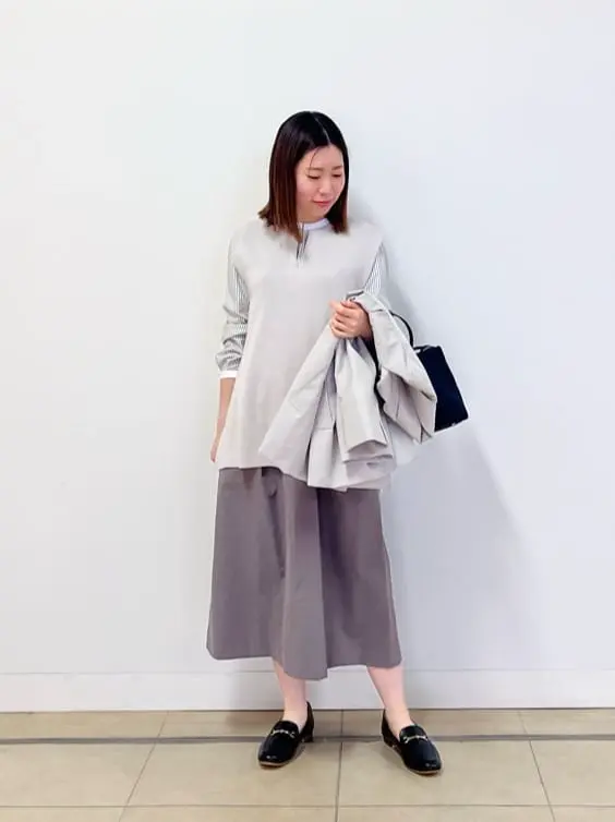 J.PRESS LADIES 金子 コーディネート画像