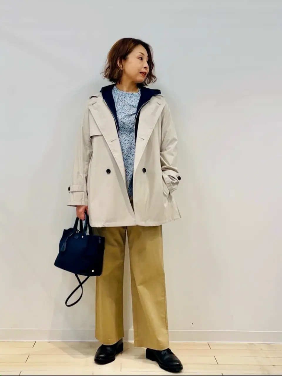 J.PRESS LADIES 髙木元 コーディネート画像