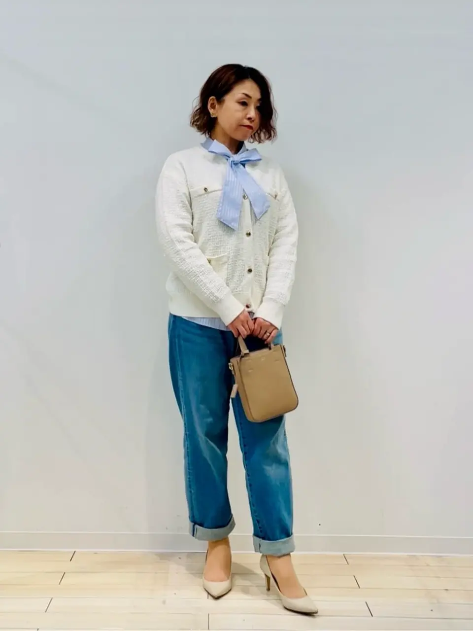 J.PRESS LADIES 髙木元 コーディネート画像