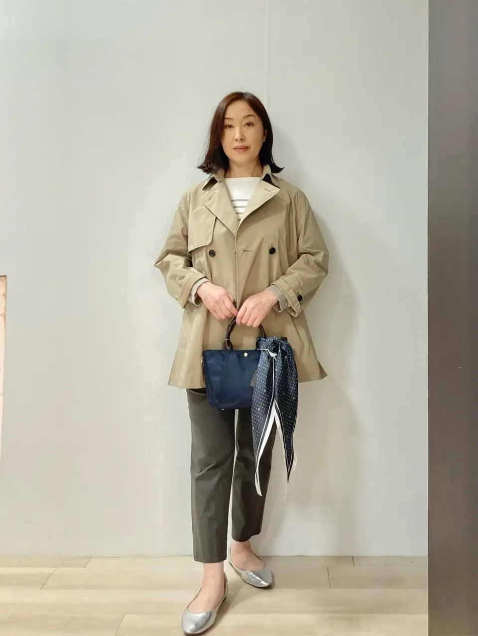 J.PRESS LADIES スタッフ コーディネート画像