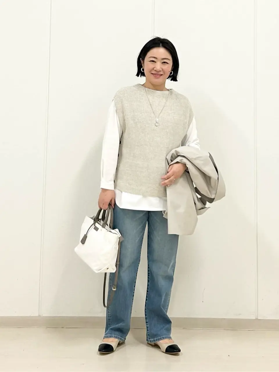 J.PRESS LADIES 辻本 コーディネート画像