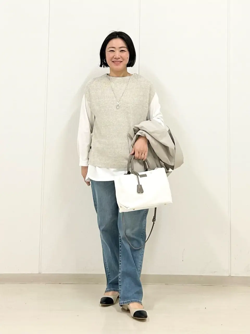 J.PRESS LADIES 辻本 コーディネート画像