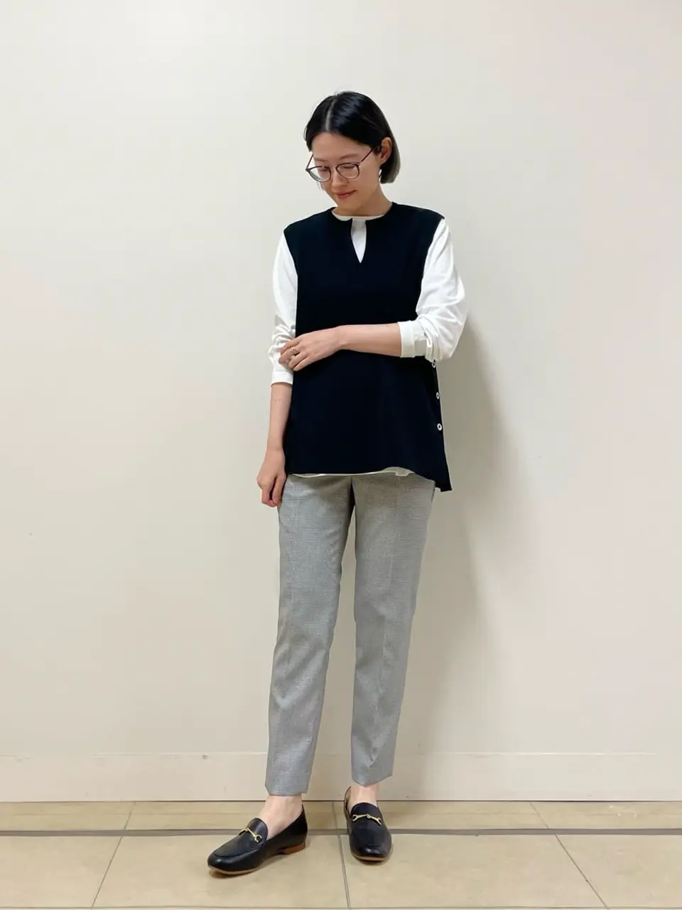 J.PRESS LADIES 佐藤 コーディネート画像