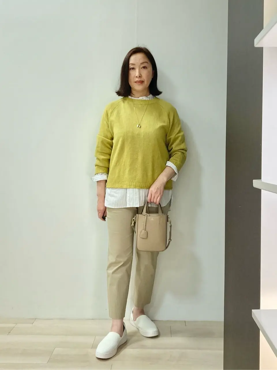 J.PRESS LADIES スタッフ コーディネート画像