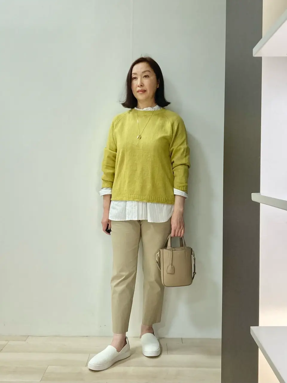 J.PRESS LADIES スタッフ コーディネート画像