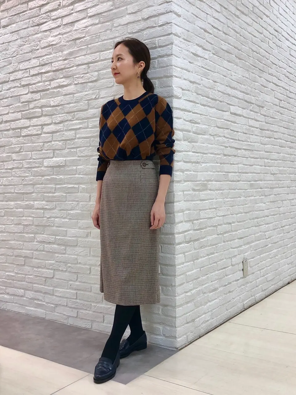 J.PRESS LADIES スタッフ コーディネート画像