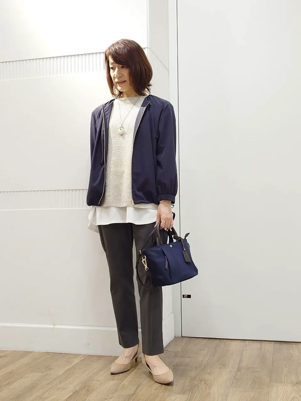 J.PRESS LADIES スタッフ コーディネート画像