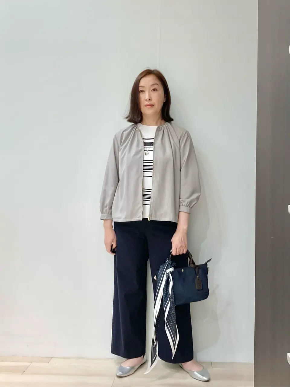 J.PRESS LADIES スタッフ コーディネート画像