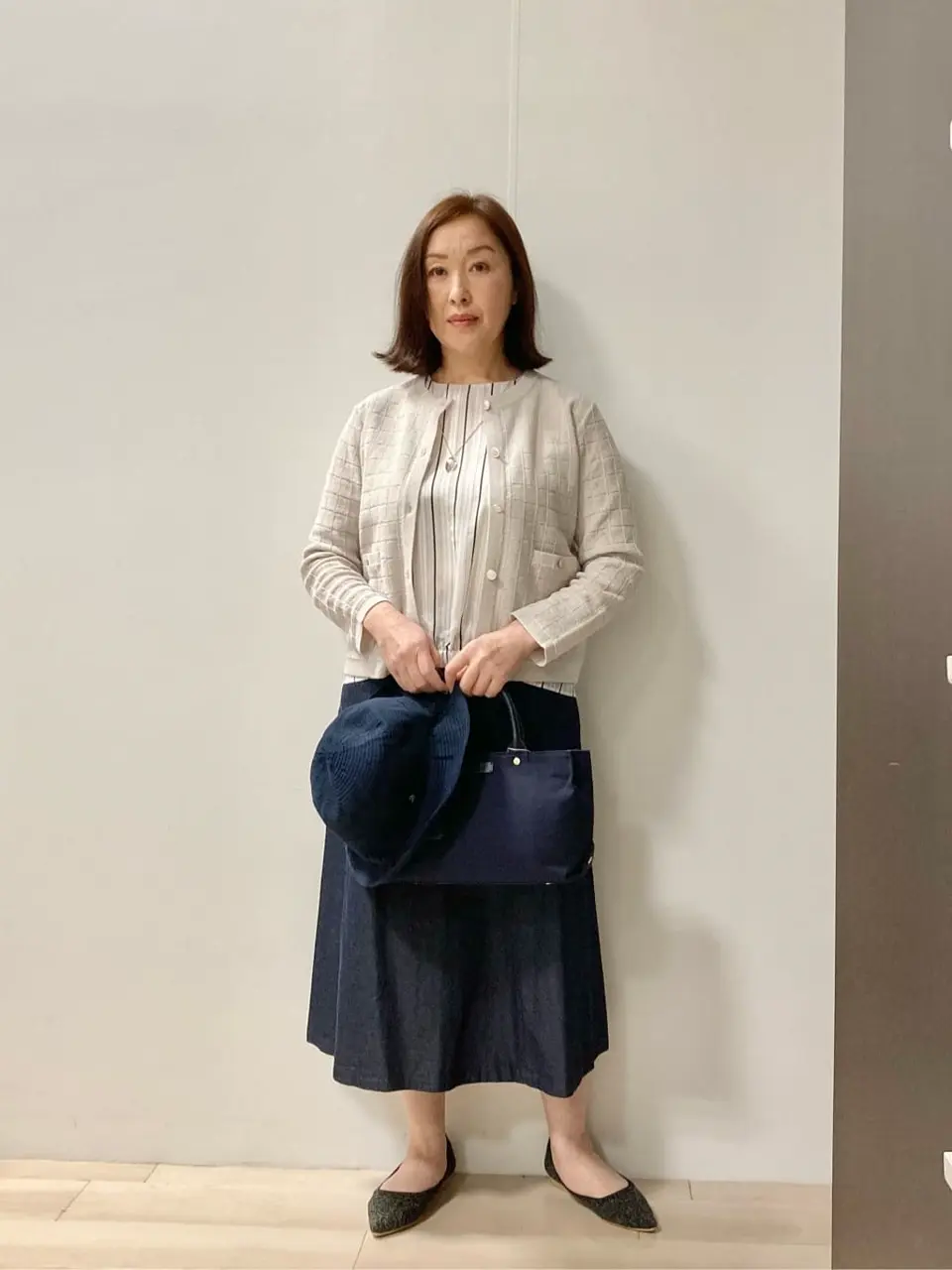 J.PRESS LADIES スタッフ コーディネート画像