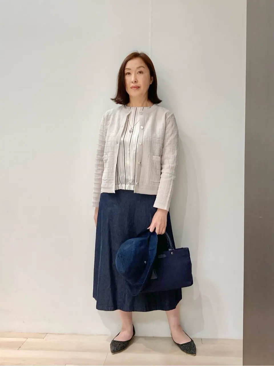 J.PRESS LADIES スタッフ コーディネート画像