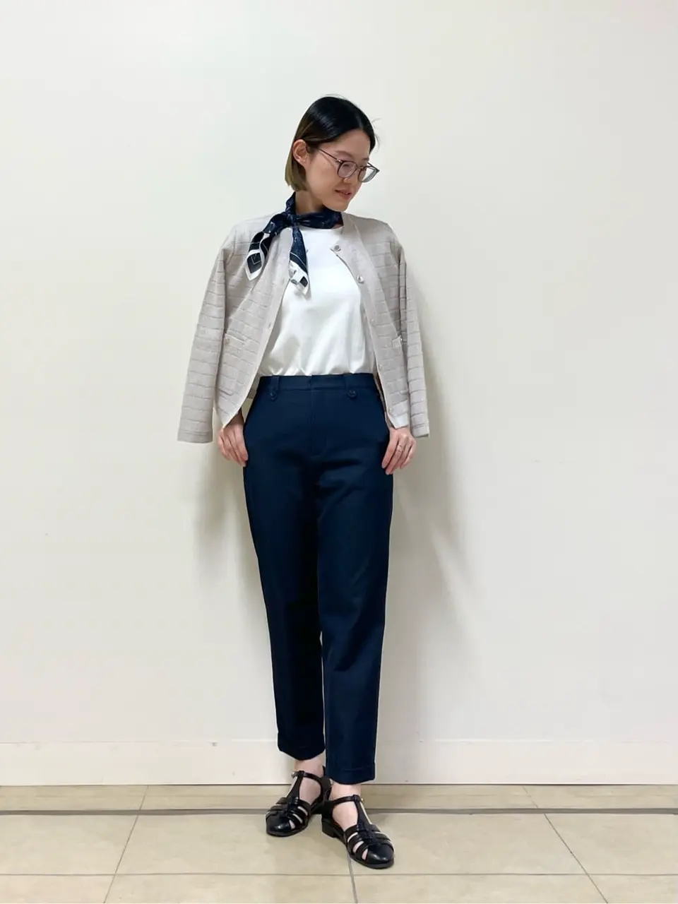 J.PRESS LADIES 佐藤 コーディネート画像