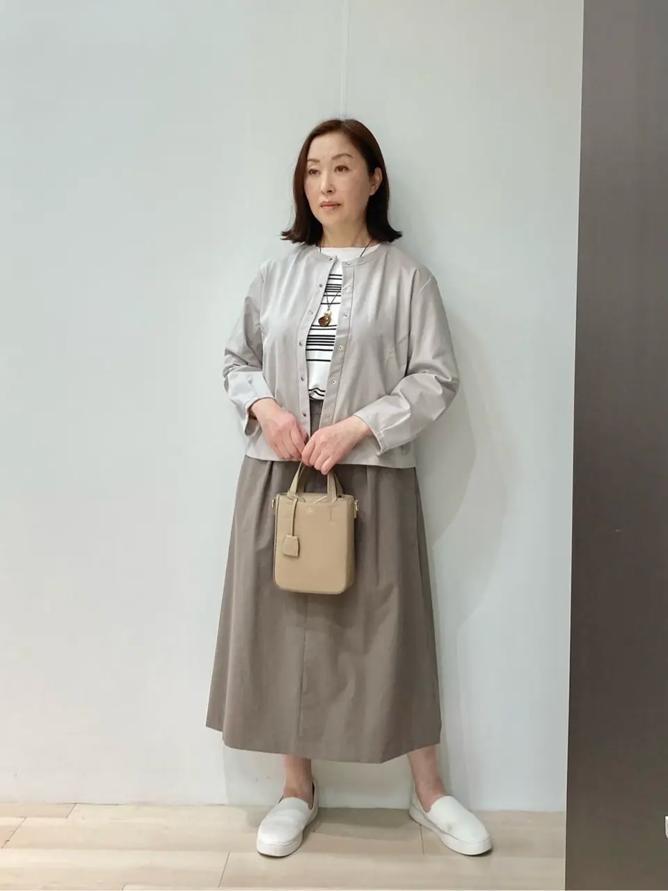 J.PRESS LADIES スタッフ コーディネート画像
