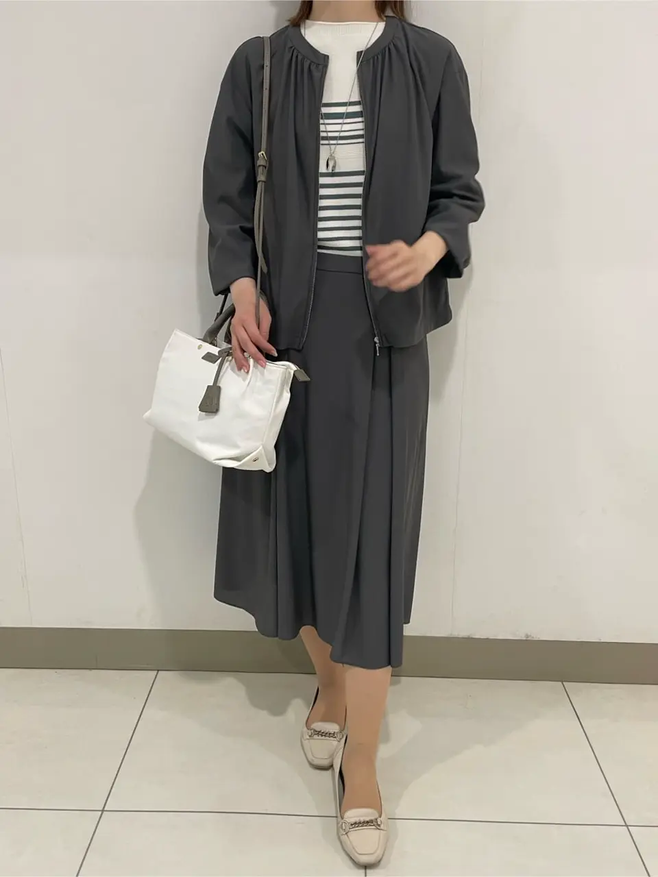 J.PRESS LADIES スタッフ コーディネート画像