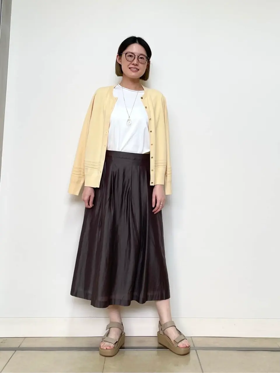 J.PRESS LADIES 佐藤 コーディネート画像