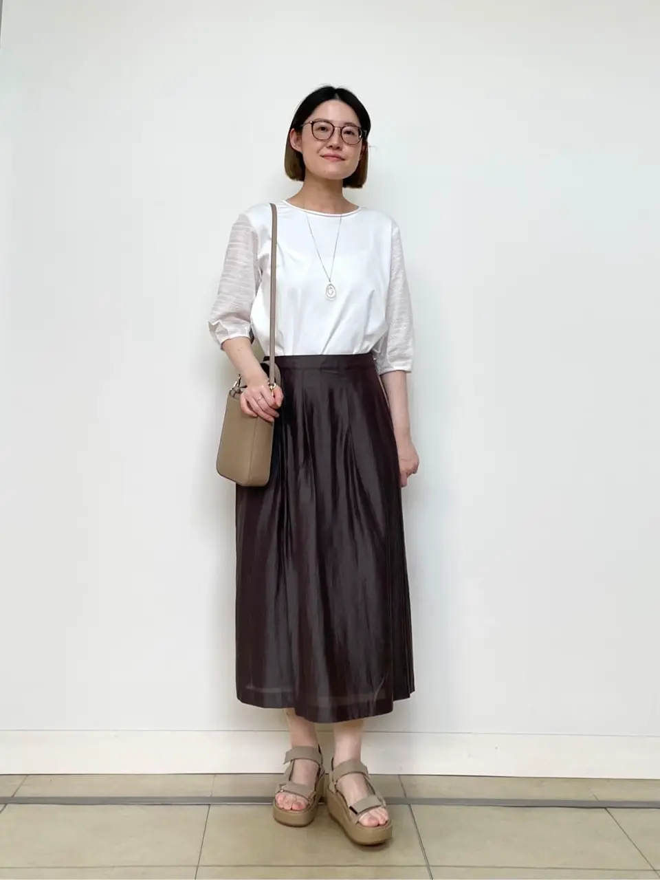 J.PRESS LADIES 佐藤 コーディネート画像