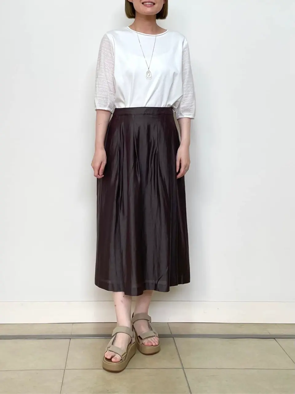 J.PRESS LADIES 佐藤 コーディネート画像