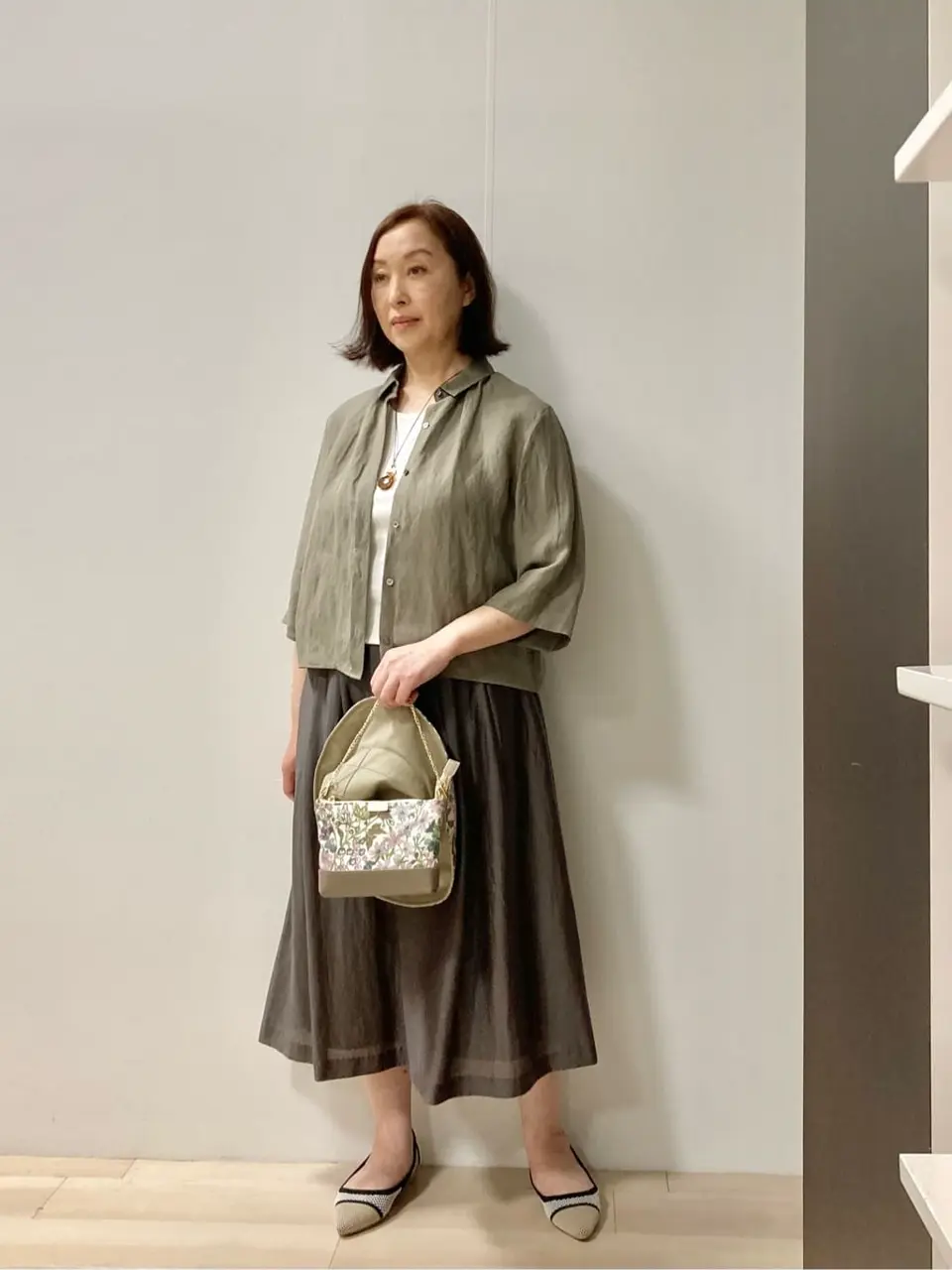 J.PRESS LADIES スタッフ コーディネート画像