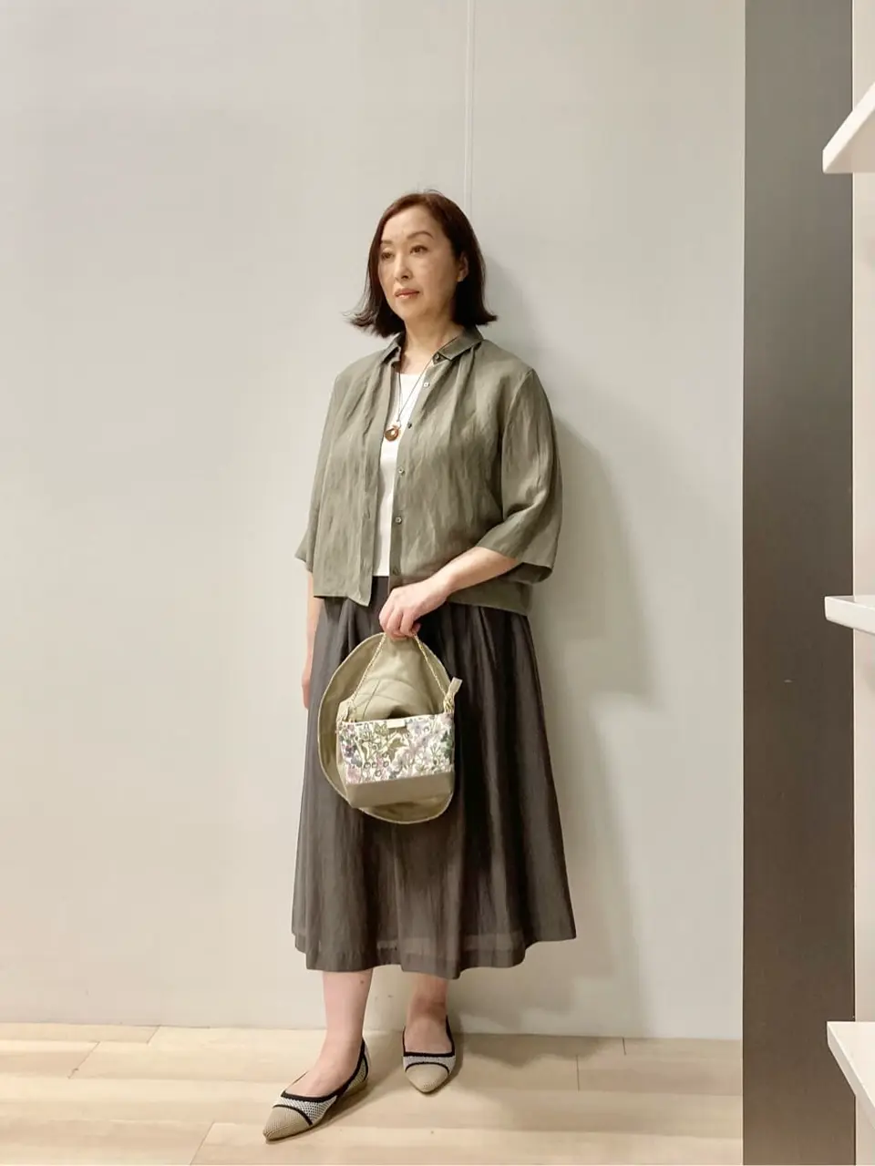 J.PRESS LADIES スタッフ コーディネート画像