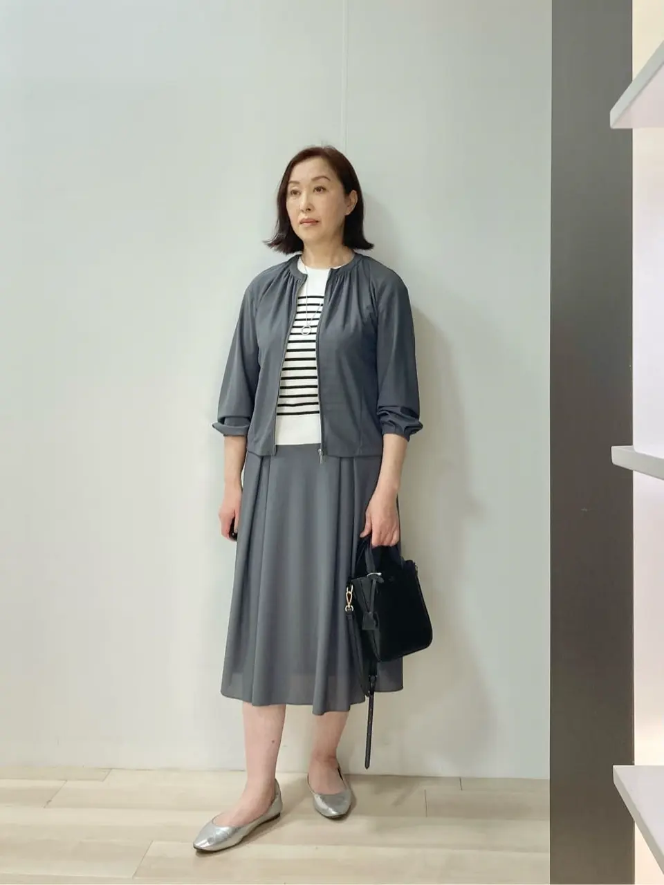 J.PRESS LADIES スタッフ コーディネート画像