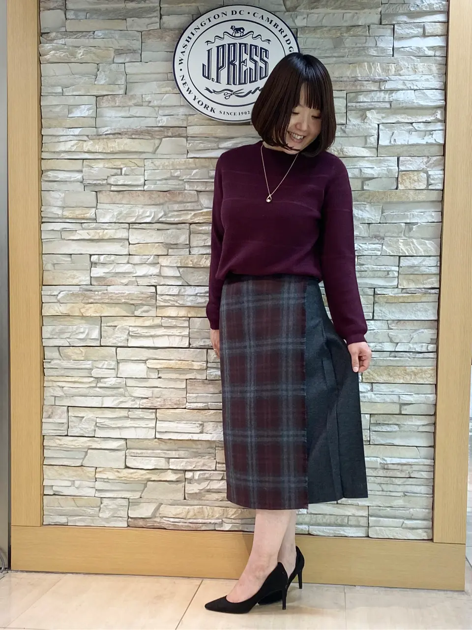 J.PRESS LADIES 内田 コーディネート画像