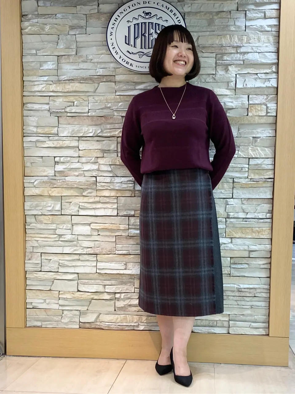 J.PRESS LADIES 内田 コーディネート画像