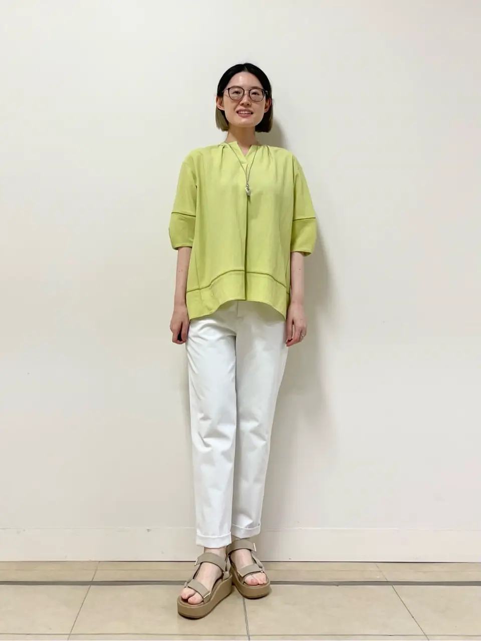 J.PRESS LADIES 佐藤 コーディネート画像