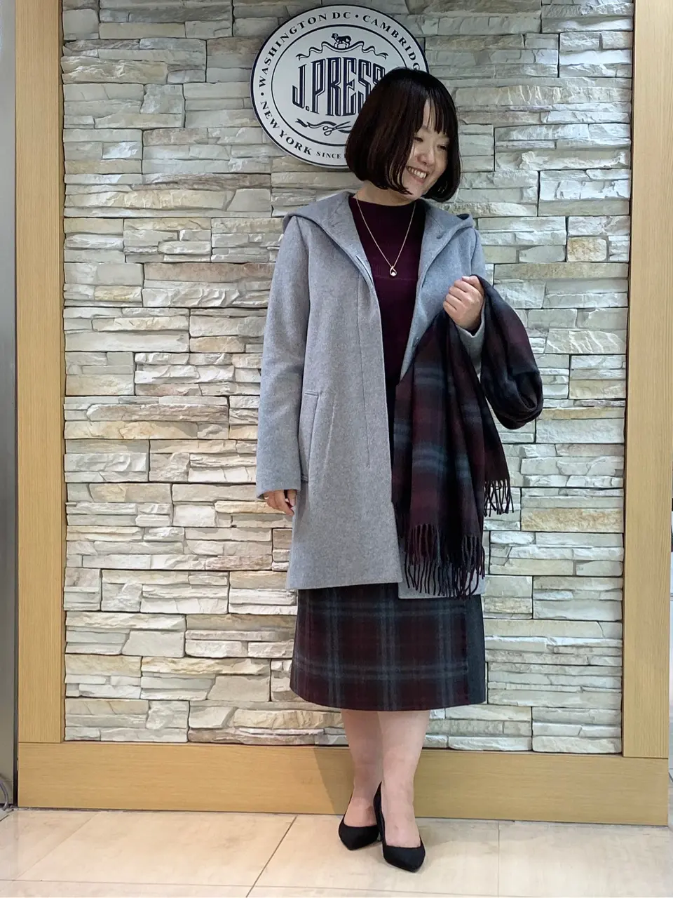 J.PRESS LADIES 内田 コーディネート画像