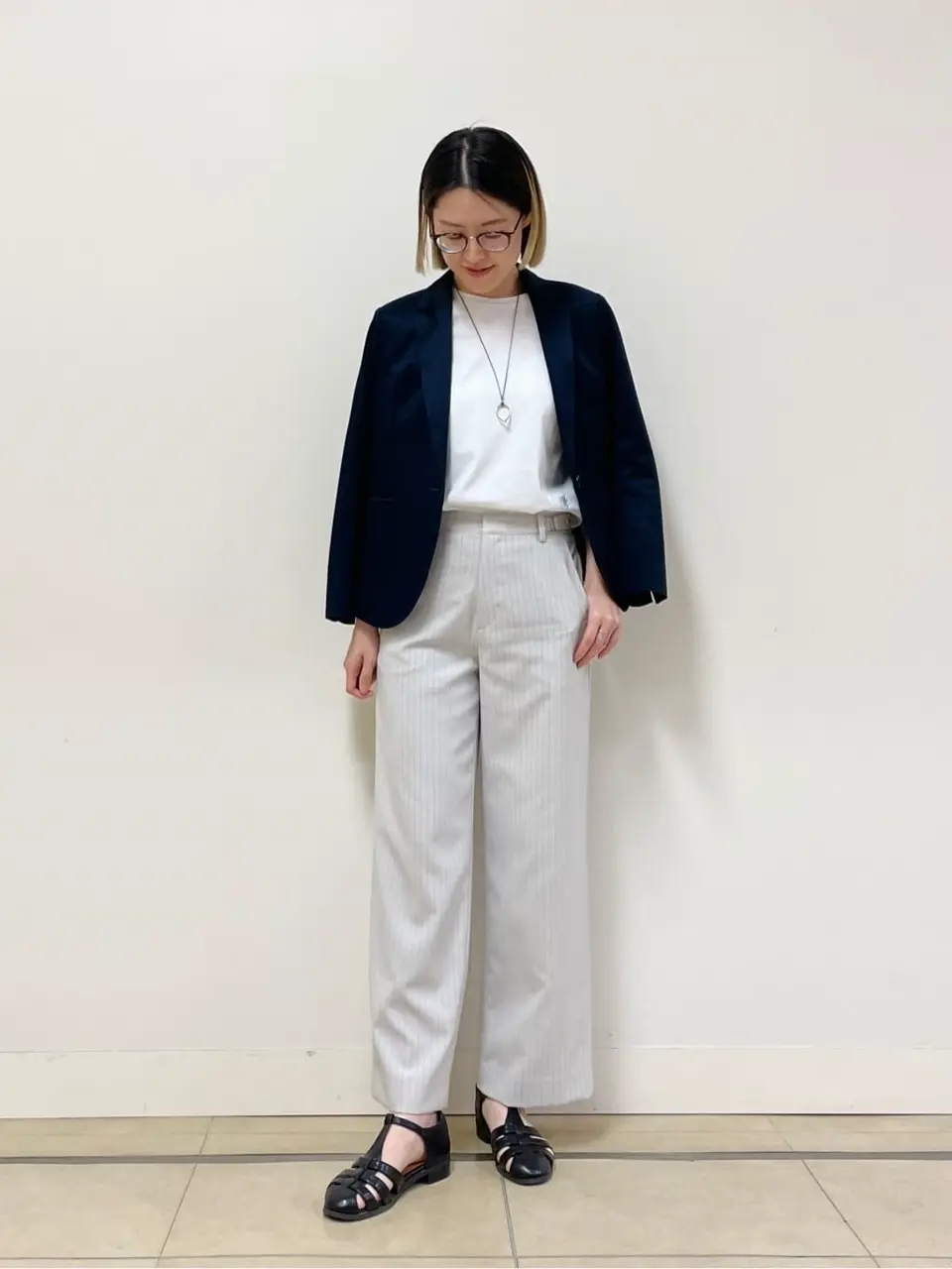 J.PRESS LADIES 佐藤 コーディネート画像