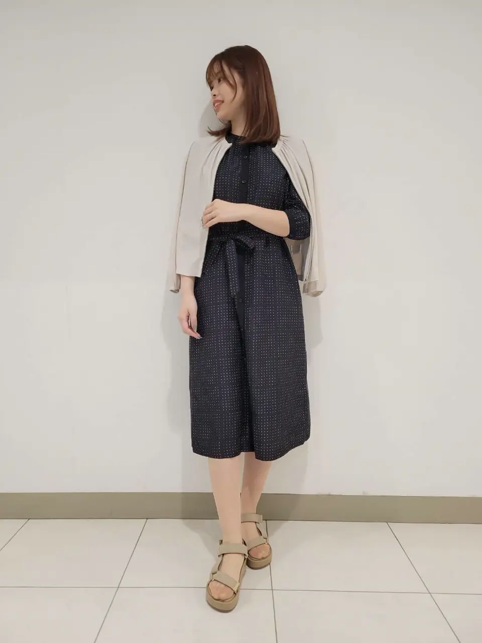 J.PRESS LADIES スタッフ コーディネート画像